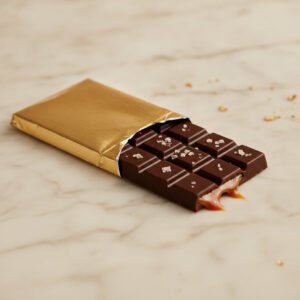 Sea Salt Caramel Dark Chocolate Bar